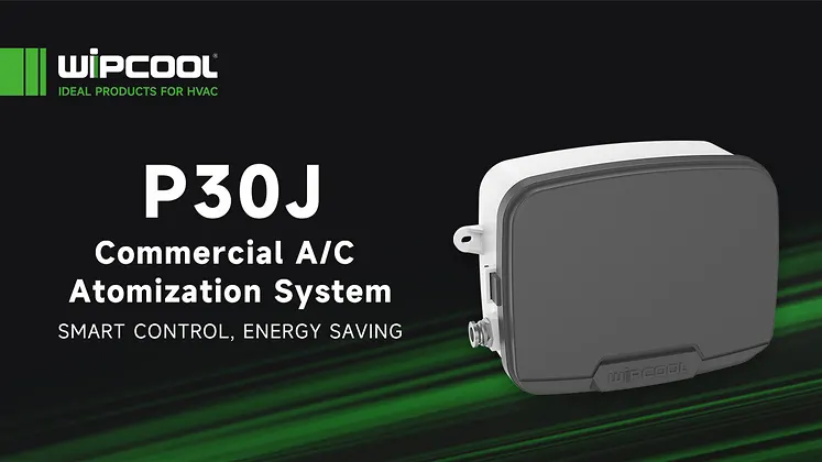 WIPCOOL P30J — система распыления для наружных блоков коммерческих кондиционеров