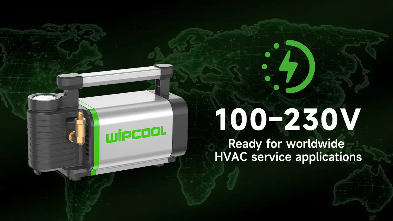 WIPCOOL R6 PRO — электрический насос для заправки холодильного масла